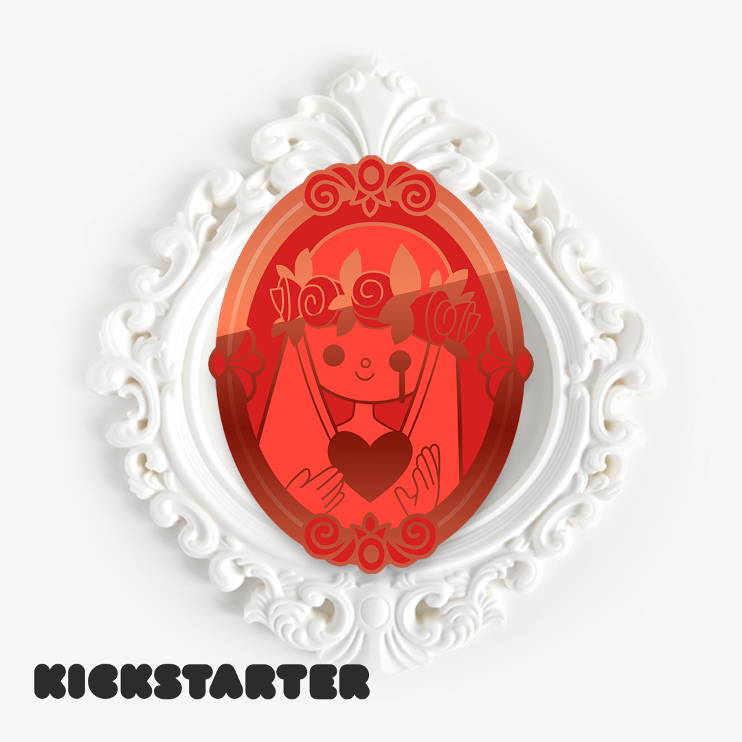 [KICKSTARTER] My Lady - 6" Resin Designer Toy/Pins/Stickers Prints
