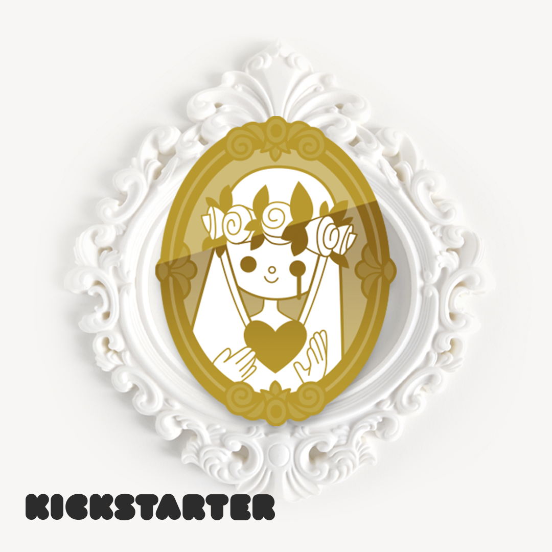 [KICKSTARTER] My Lady - 6" Resin Designer Toy/Pins/Stickers Prints