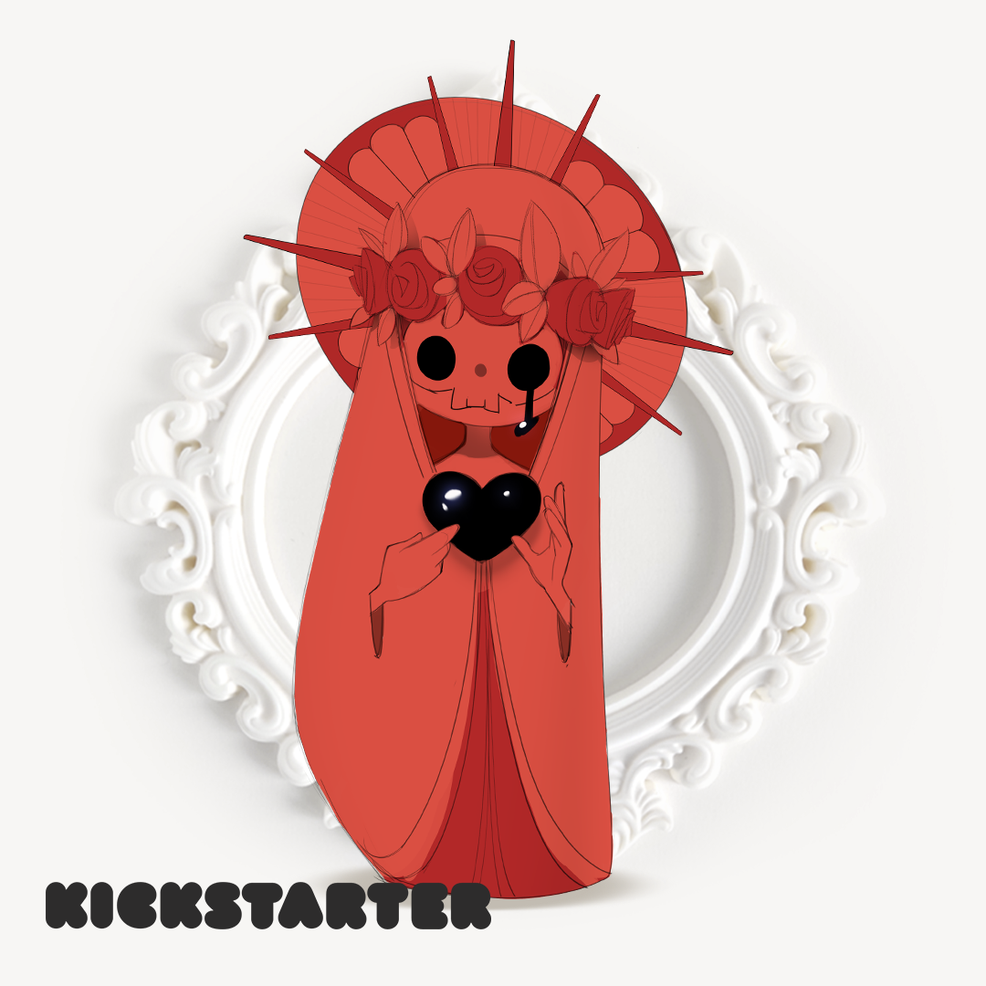 [KICKSTARTER] My Lady - 6" Resin Designer Toy/Pins/Stickers Prints