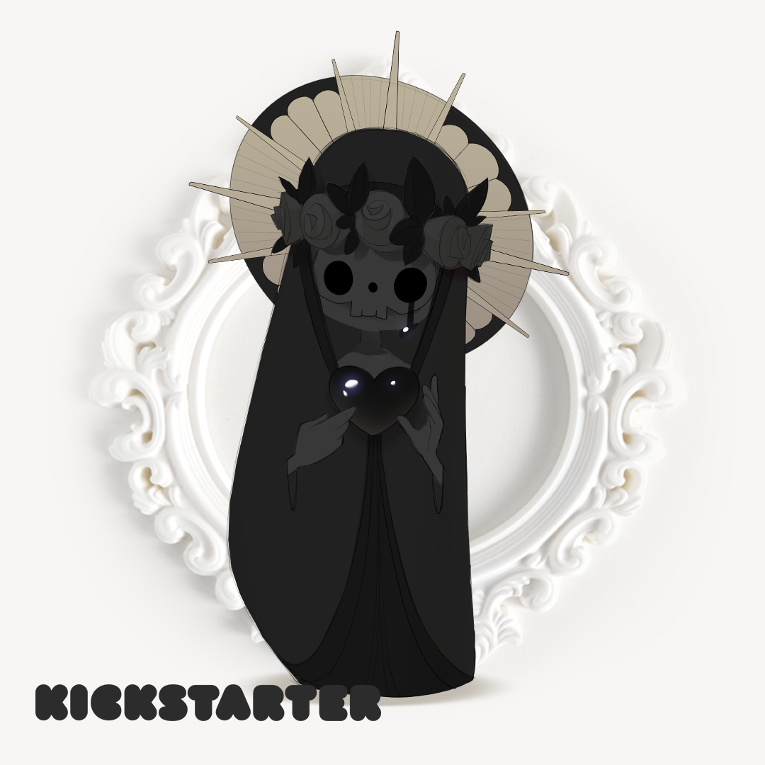 [KICKSTARTER] My Lady - 6" Resin Designer Toy/Pins/Stickers Prints