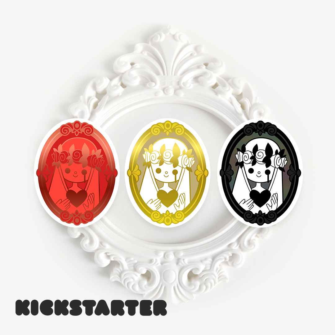 [KICKSTARTER] My Lady - 6" Resin Designer Toy/Pins/Stickers Prints