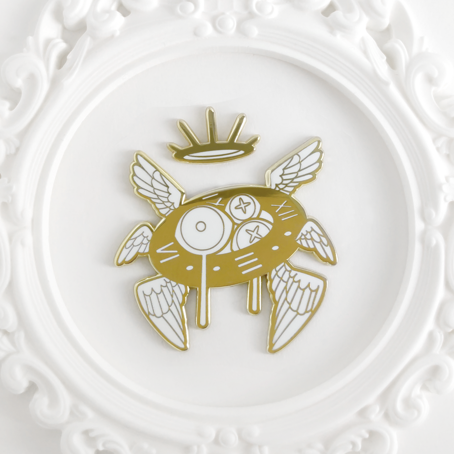 Azrael - Enamel Pin - Gold Plated