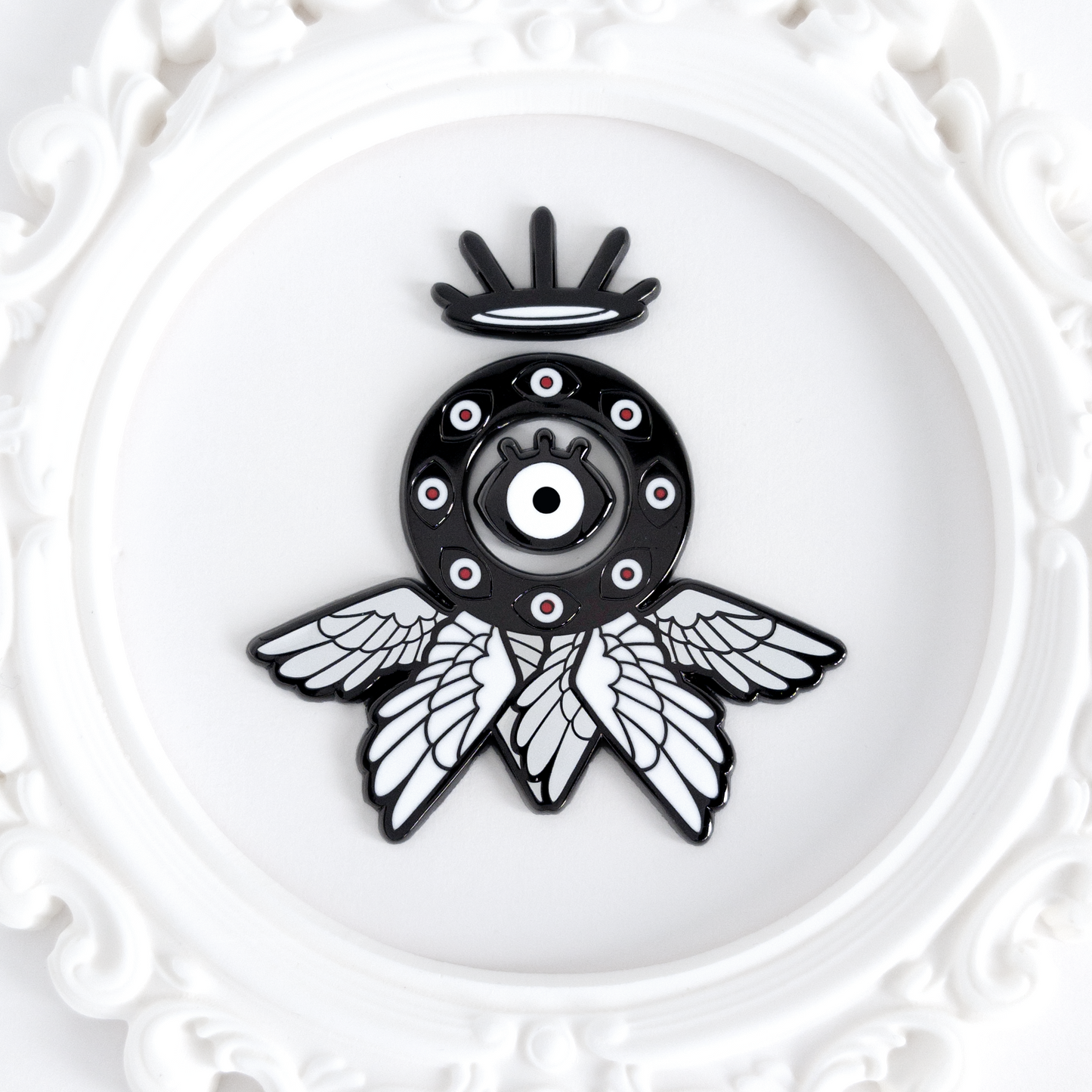 Dumah - Enamel Pin - Black