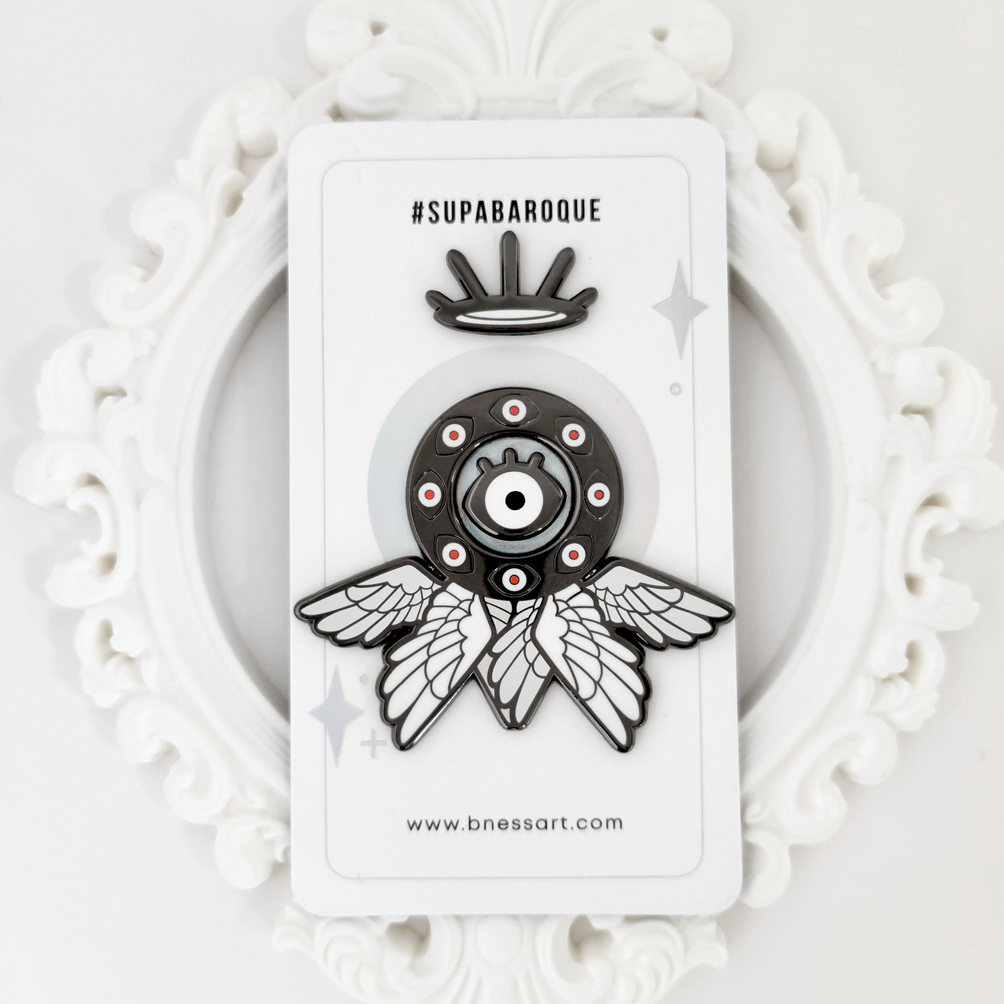 Dumah - Enamel Pin - Black