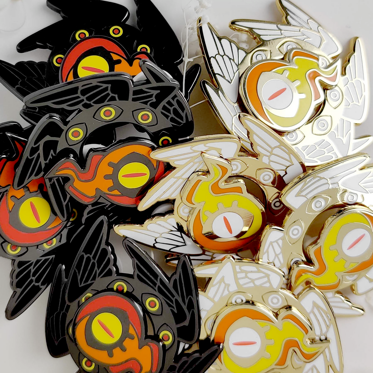 Immolated - Enamel Pin - Gold