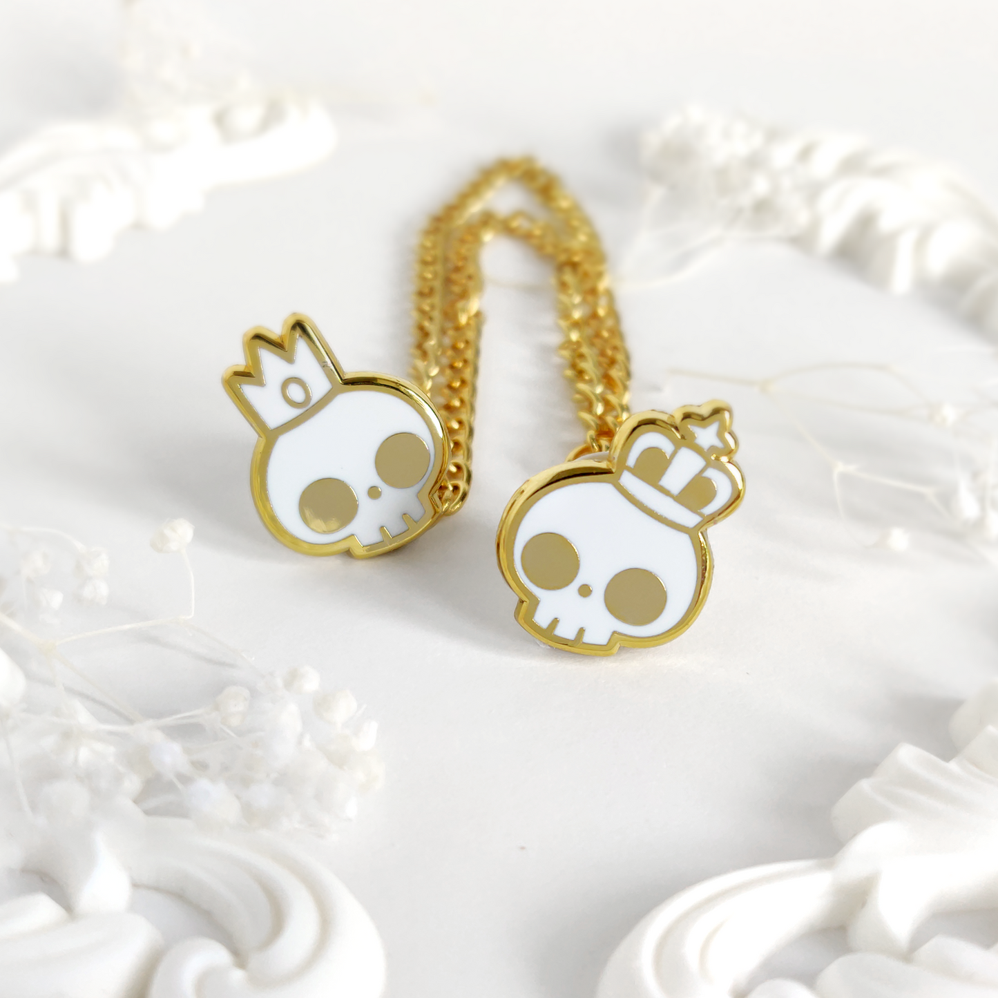 Skull of Kings - Enamel Pin - Gold