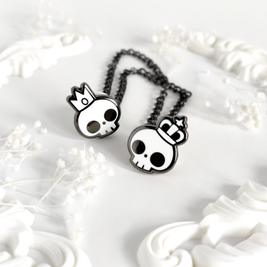 Skull of Kings - Enamel Pin - Black