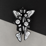 Chamuel - Enamel Pin - Black