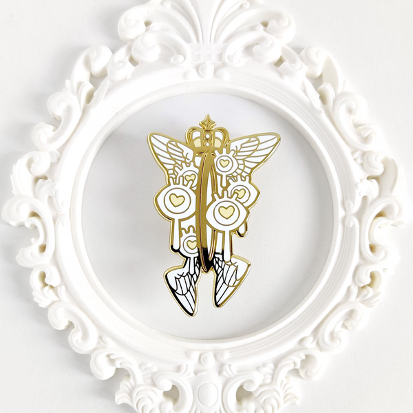 Chamuel - Enamel Pin - Gold