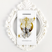 Chamuel - Enamel Pin - Gold
