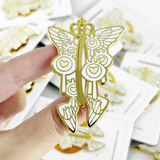 Chamuel - Enamel Pin - Gold