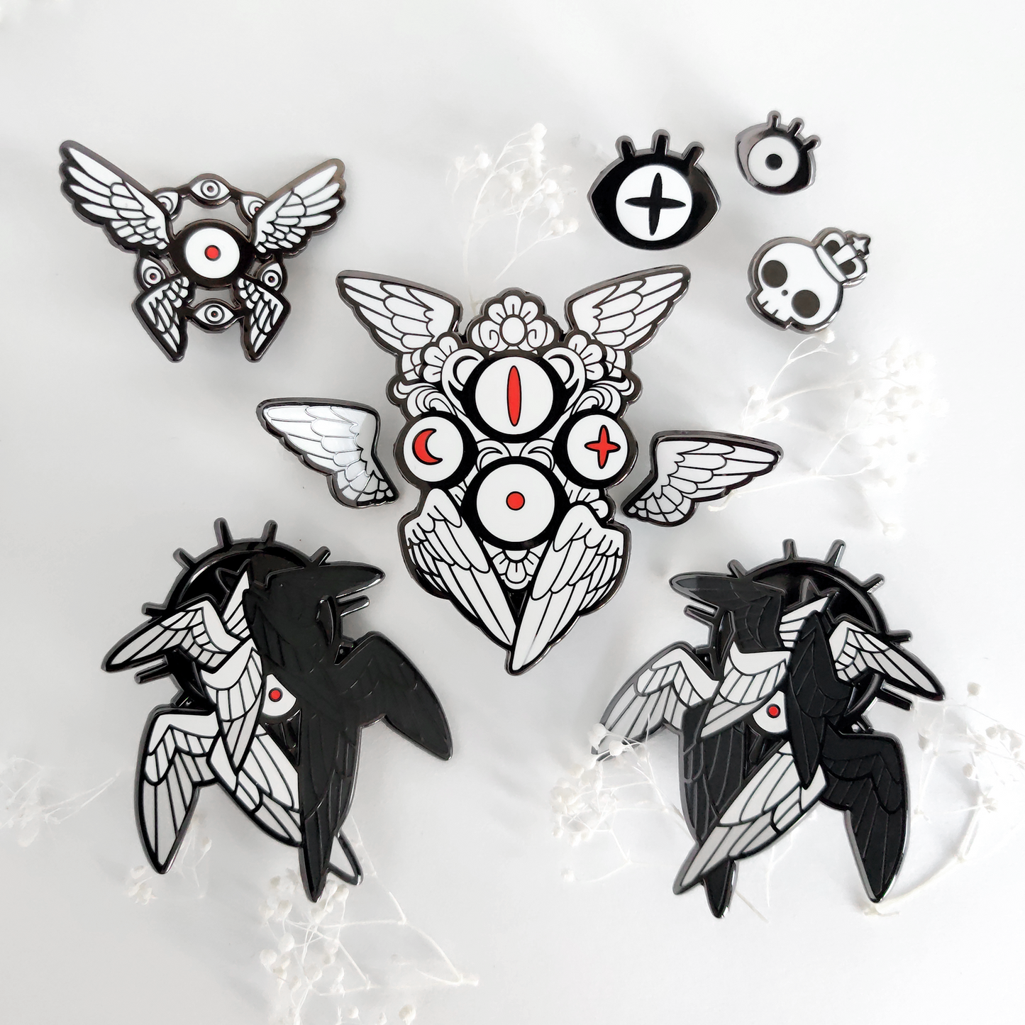 Cherubim - Enamel Pin - Gold Plated