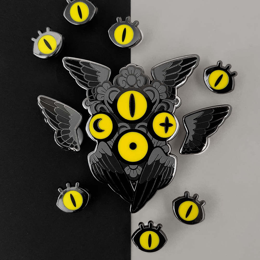 Cherubim - Enamel Pin - WILD Owl