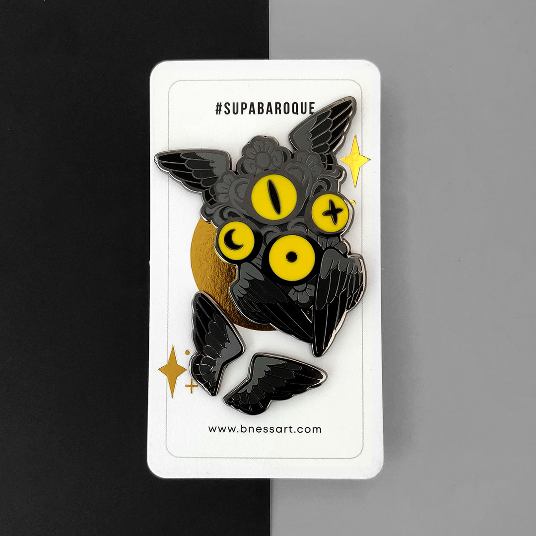 Cherubim - Enamel Pin - WILD Owl