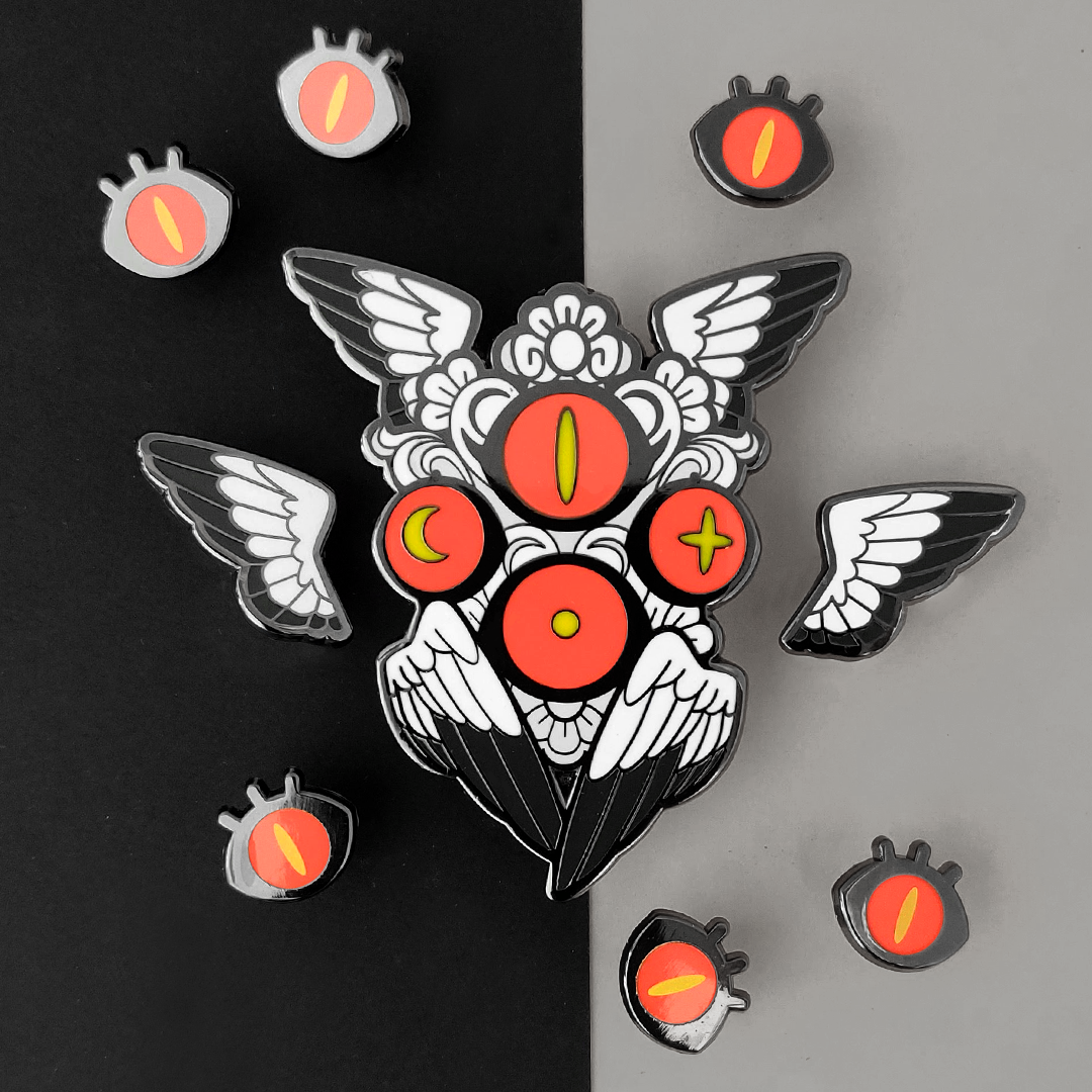 Cherubim - Enamel Pin - WILD Rabid