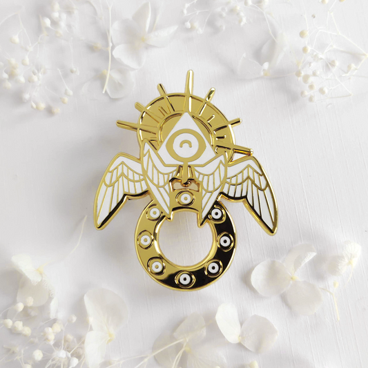 Ophanim Angel Enamel Pin