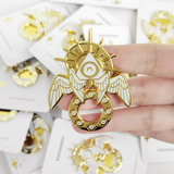 Ophanim Angel Enamel Pin
