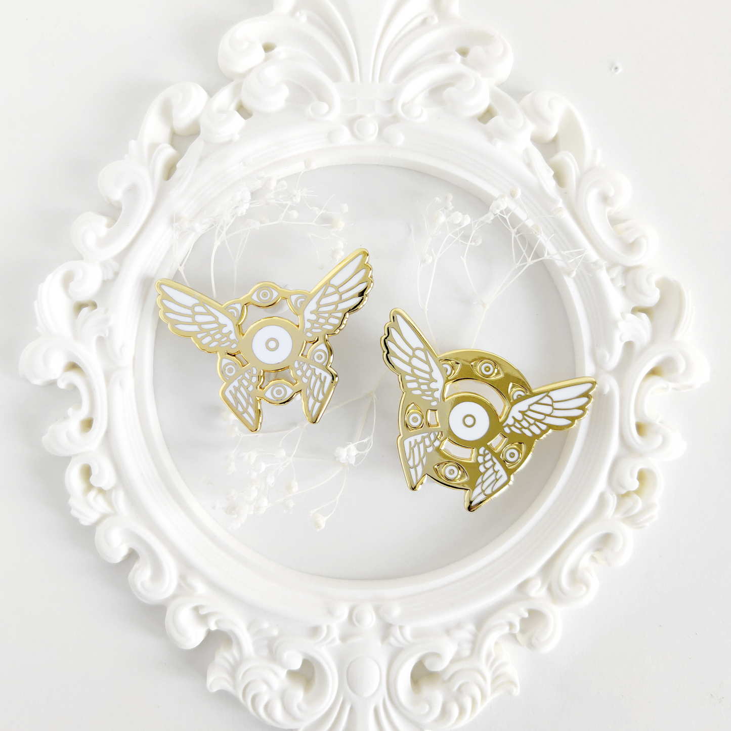 Ophanim V - Enamel Pin - Gold