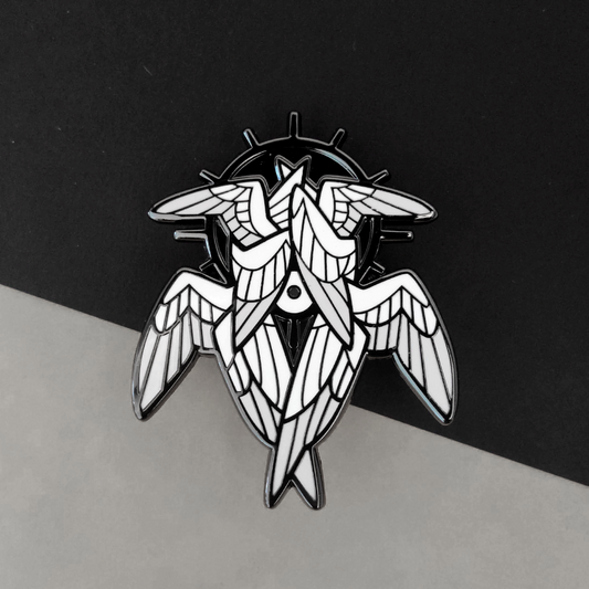 Seraphim - Enamel Pin - Black