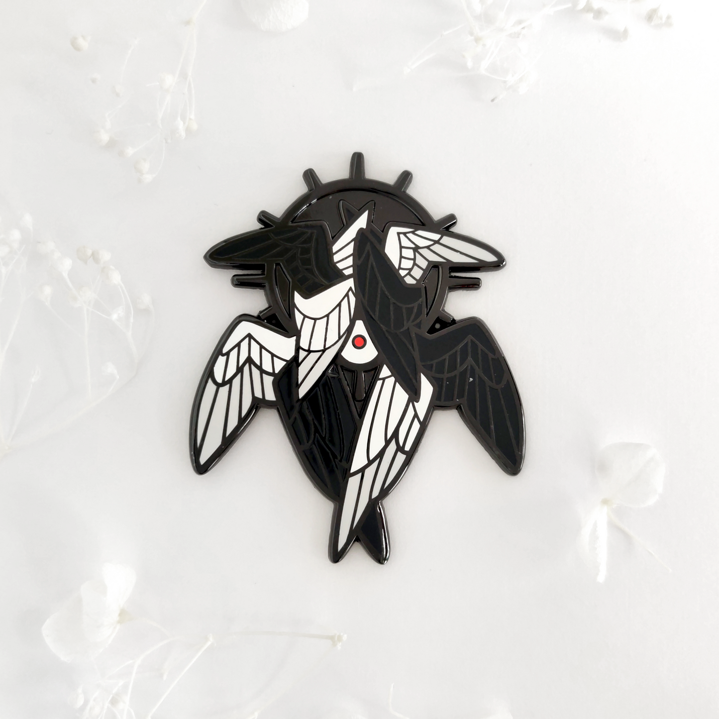 Seraphim - Enamel Pin - Black Mix