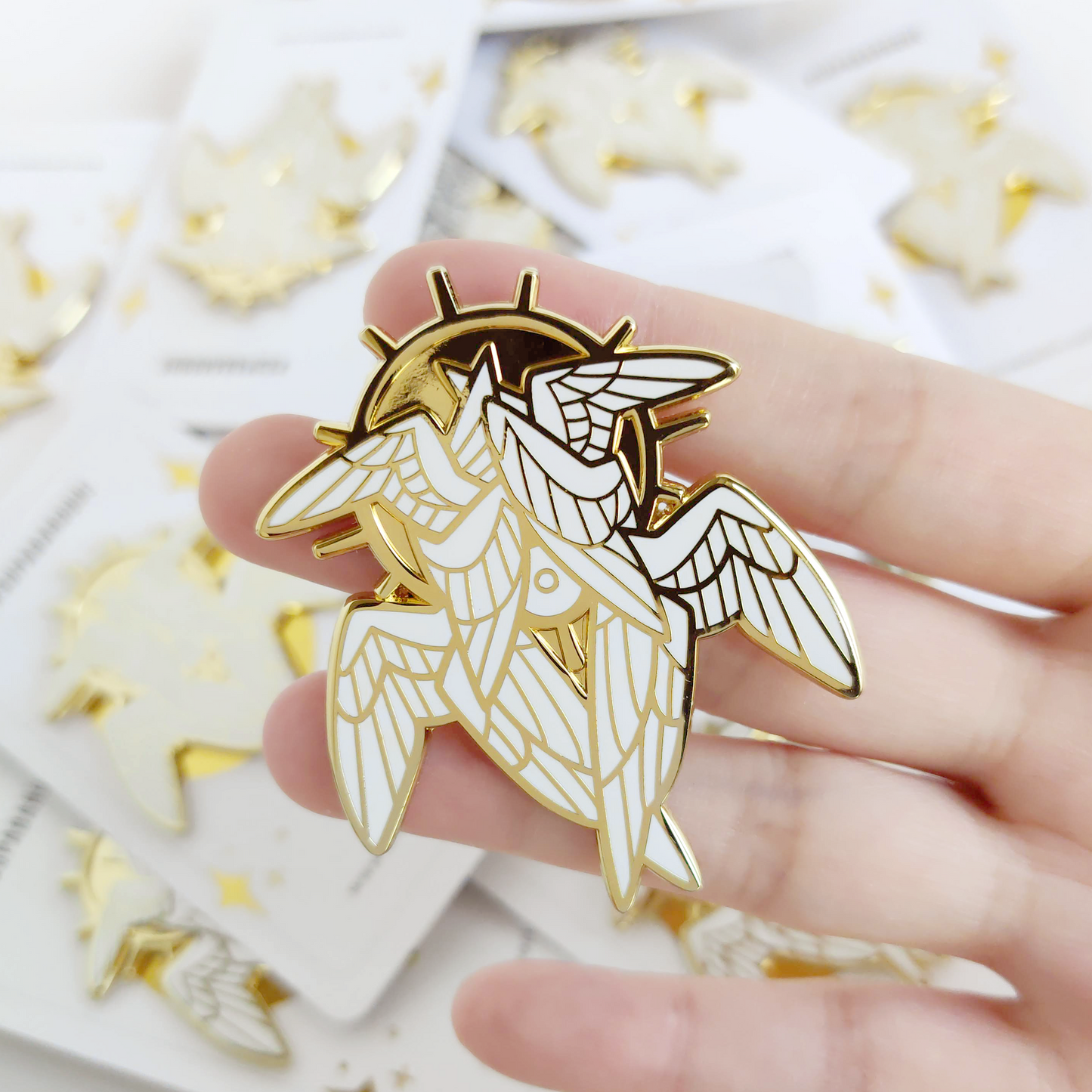 Seraphim - Enamel Pin - Gold
