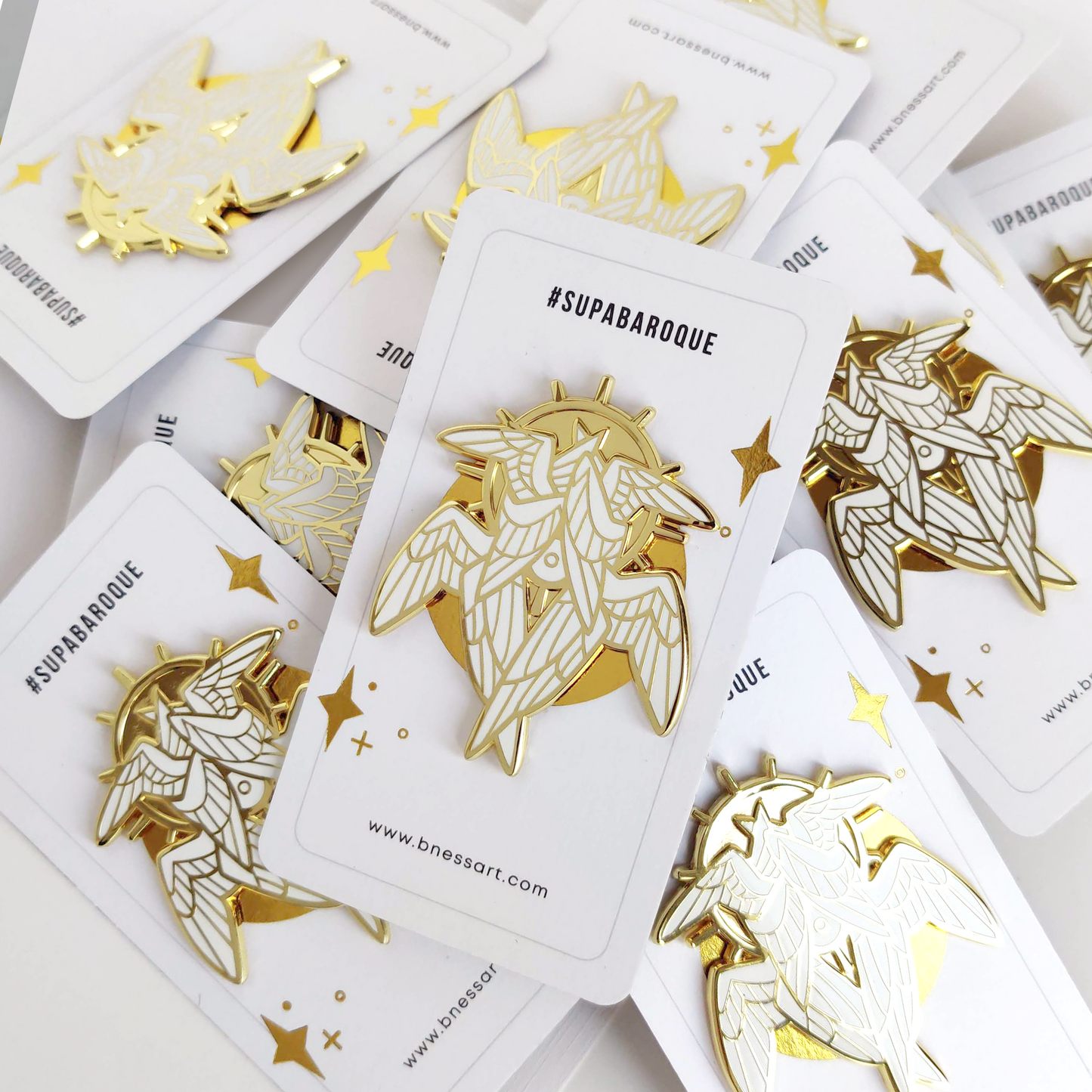 Seraphim - Enamel Pin - Gold