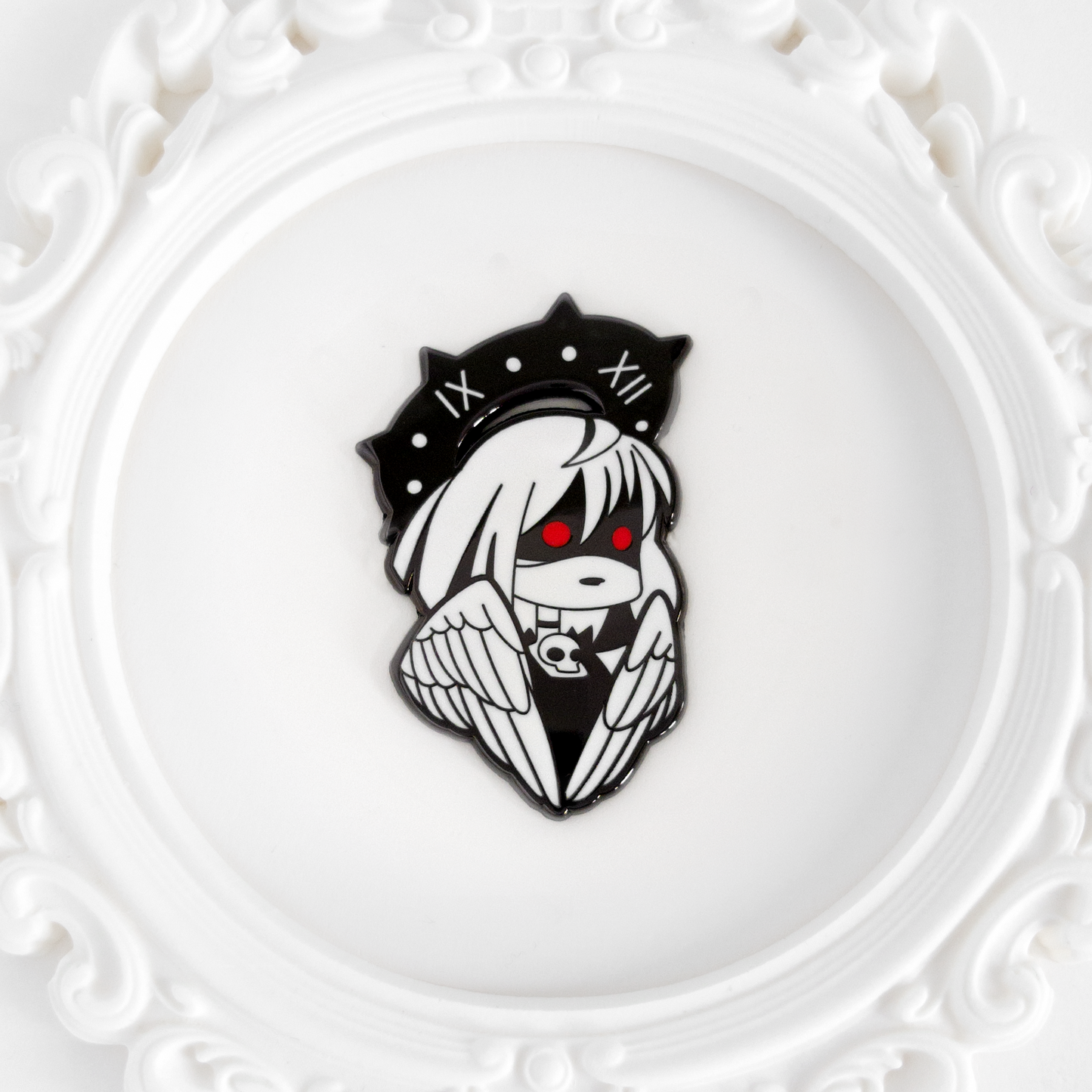 Mori - Enamel Pin - Black