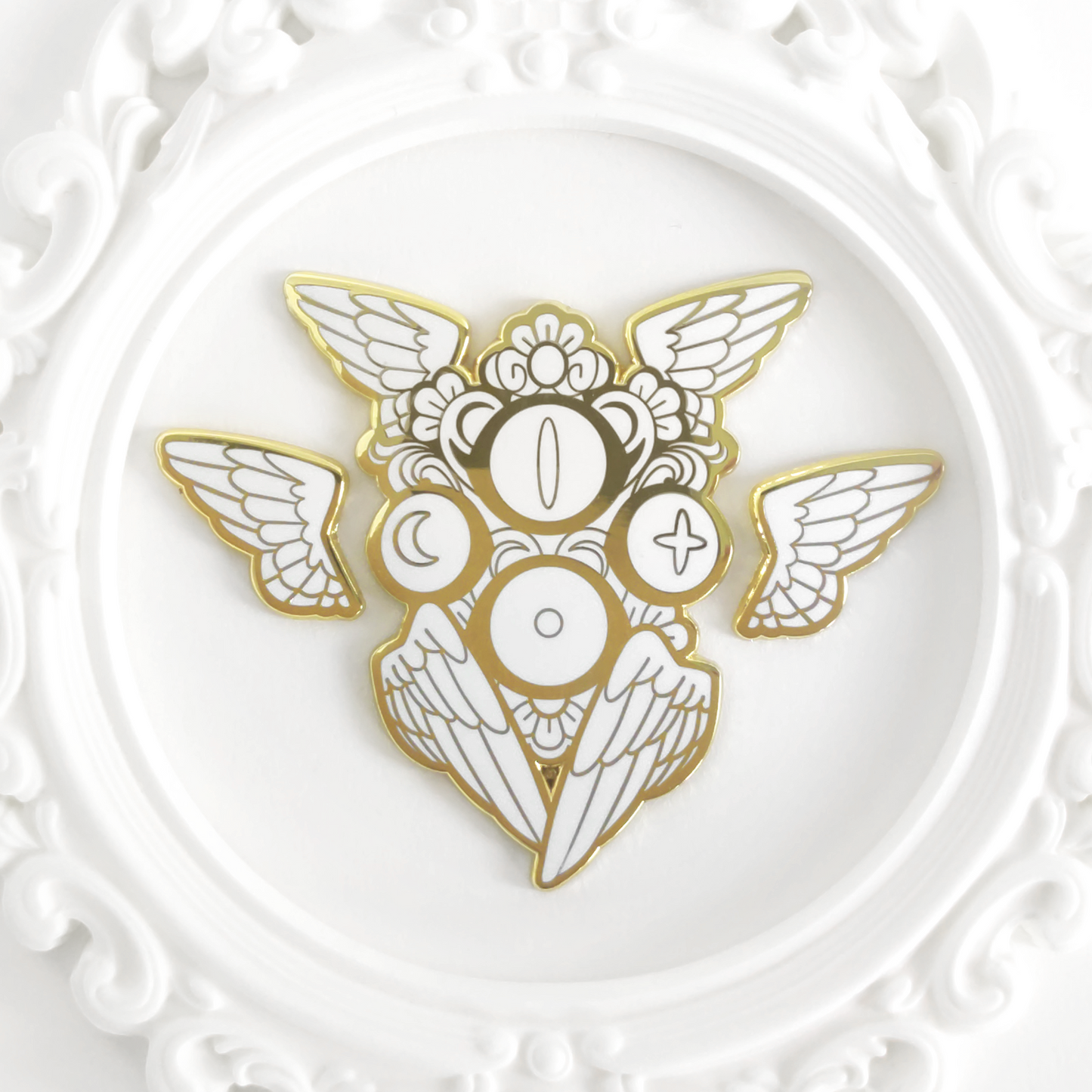 Cherubim - Enamel Pin - Gold Plated